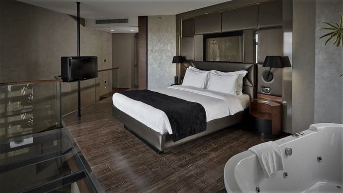 Bi-Level Suite Bedroom