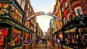 Guide to Soho and Fitzrovia London England