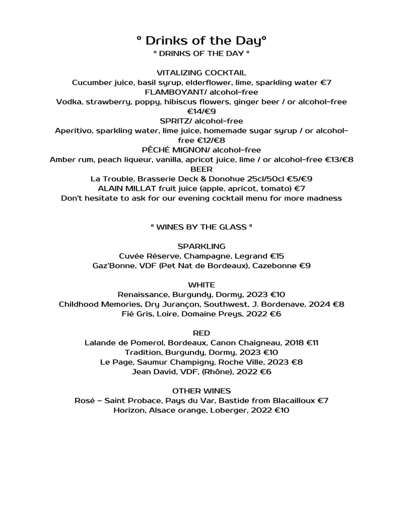 Braisenville – Paris – Menu p3