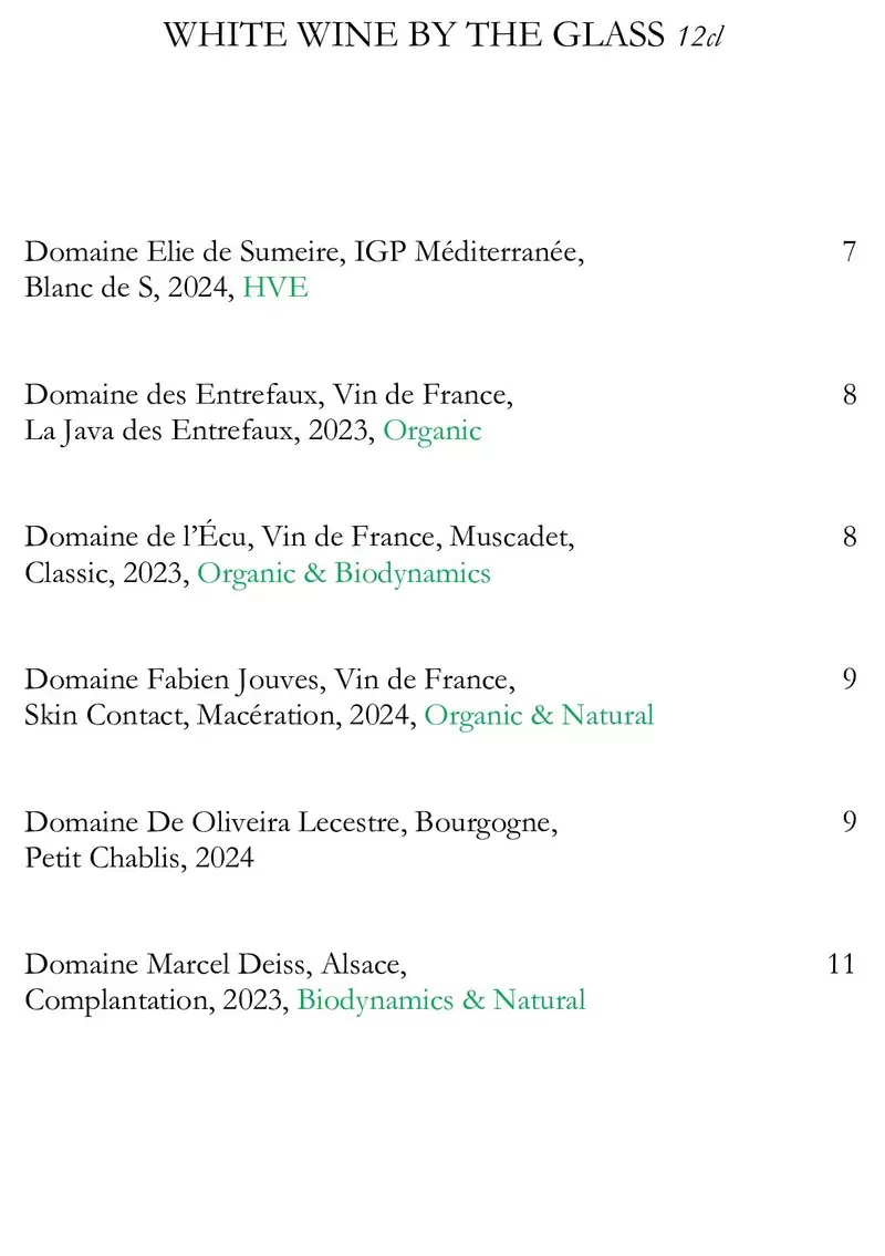 Gegeor – Paris – Menu p10