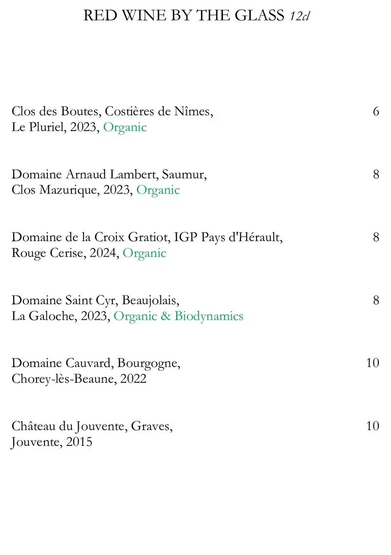 Gegeor – Paris – Menu p11