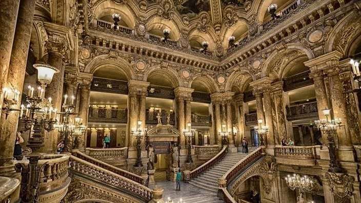 Palais Garnier is the famed opera house in Paris - stunning architecture